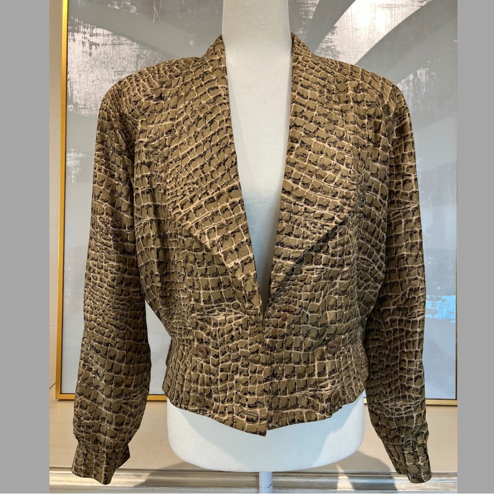 August Silk vintage jacket